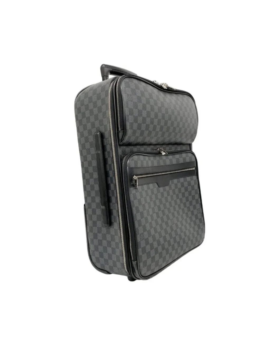 Louis Vuitton Travel Bag Damier Graphite Pegase 55 Business Black
